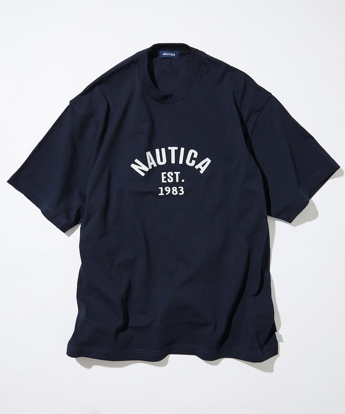 NAUTICA JAPAN Felt Patch Arch Logo S/S Tee