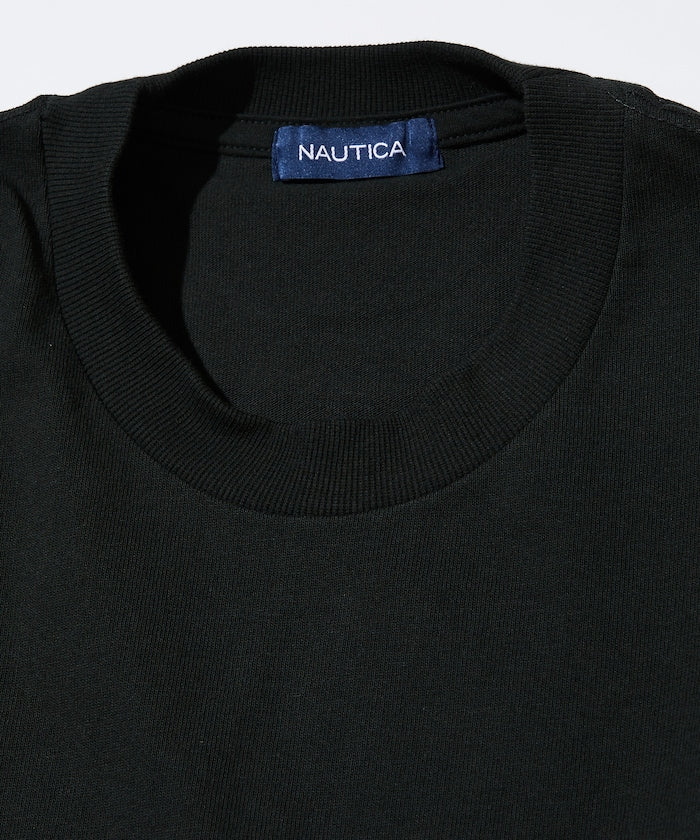NAUTICA JAPAN Felt Patch Arch Logo S/S Tee