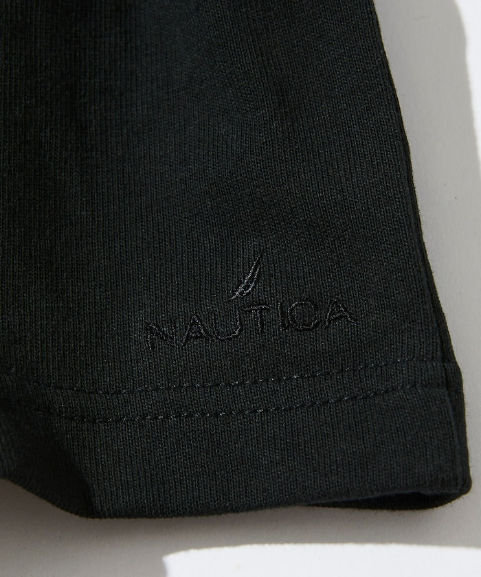 NAUTICA JAPAN Felt Patch Arch Logo S/S Tee