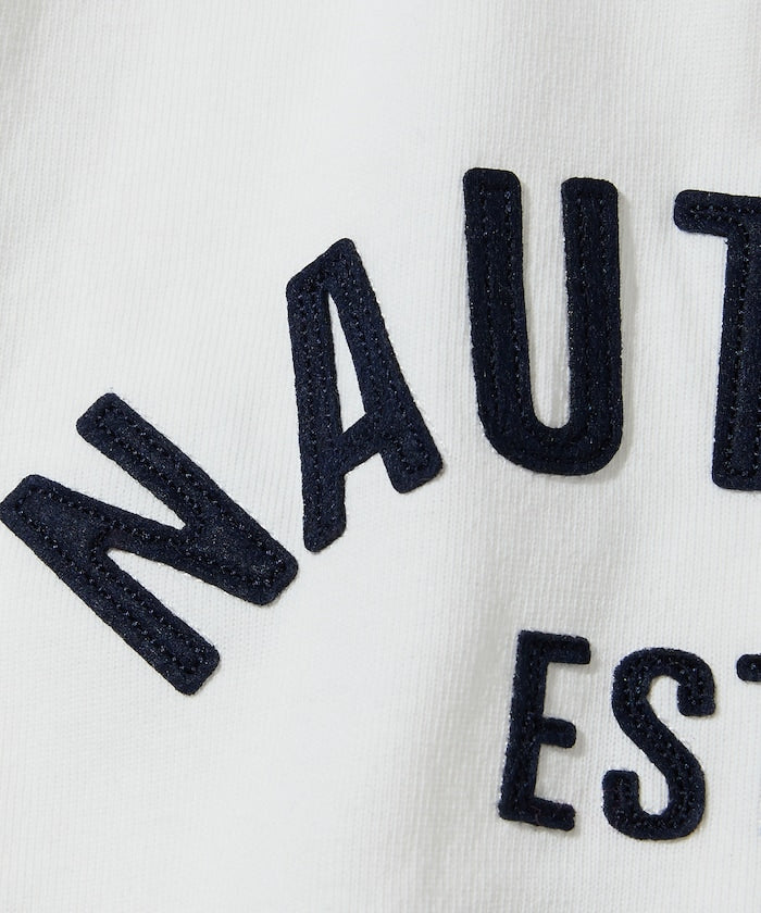 NAUTICA JAPAN Felt Patch Arch Logo S/S Tee